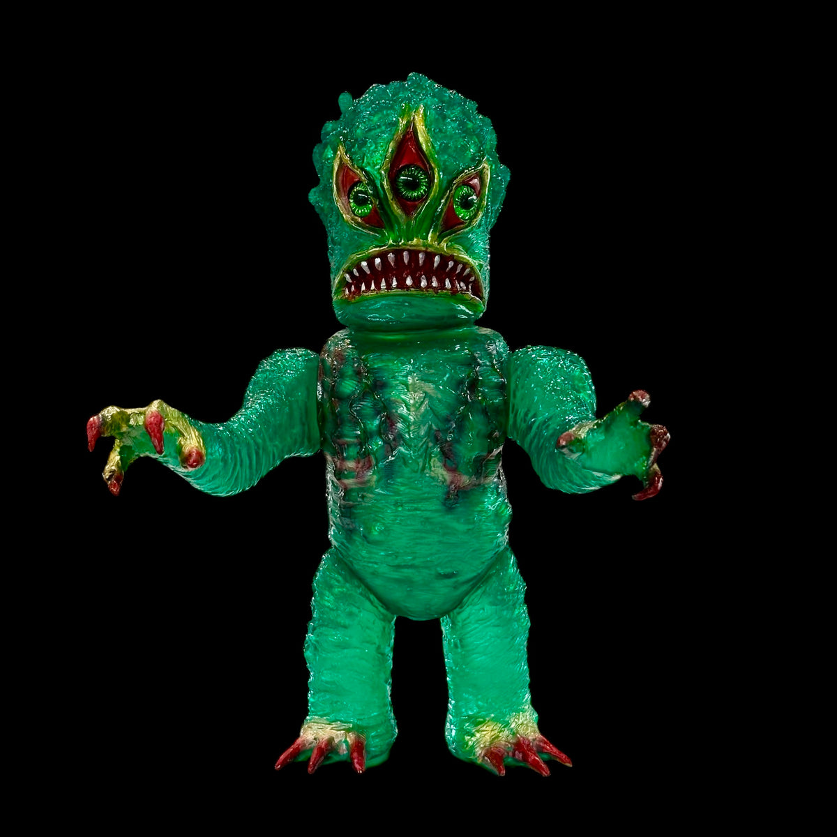 Skull Head Butt Mutant Space-X no.1 (clear) – Monster Patrol Toys