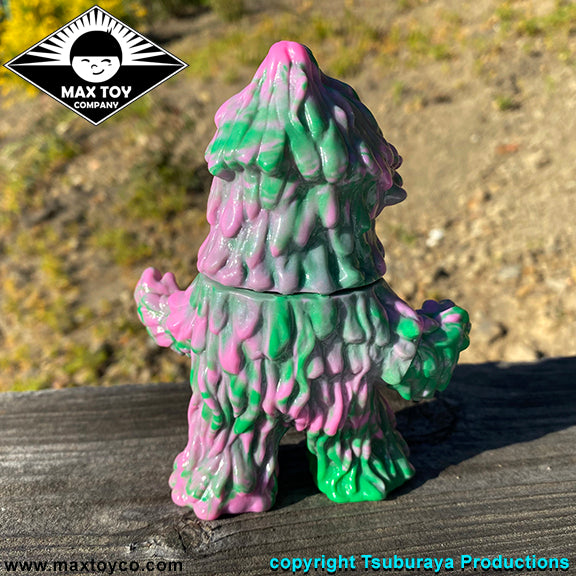 Maxtoy Sludgy Pink and Green Kaiju Zazan Ultraman Jack marbled