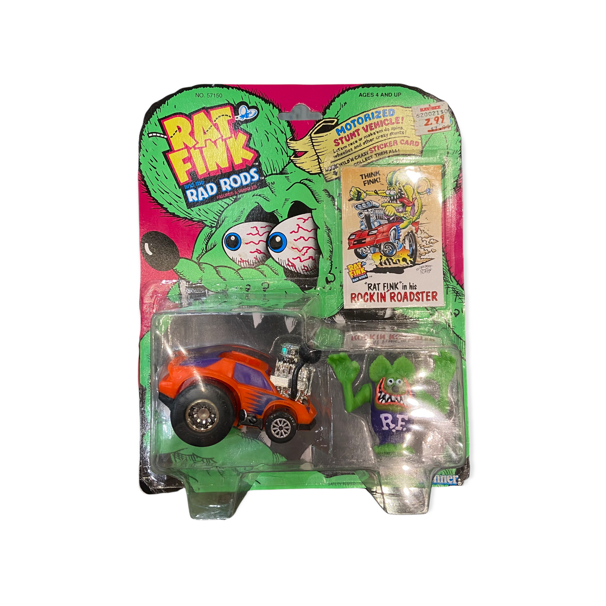 “Rat Fink” in his figure Kenner 1990