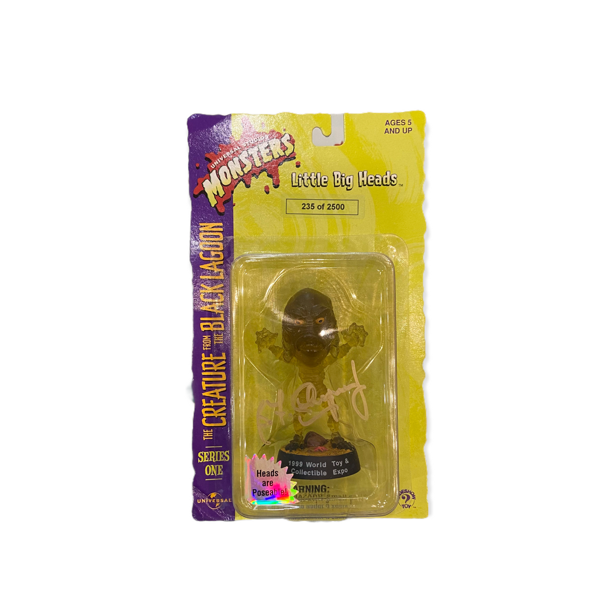 little & big monsters The Creature Little big heads with signature – Monster Patrol Toys