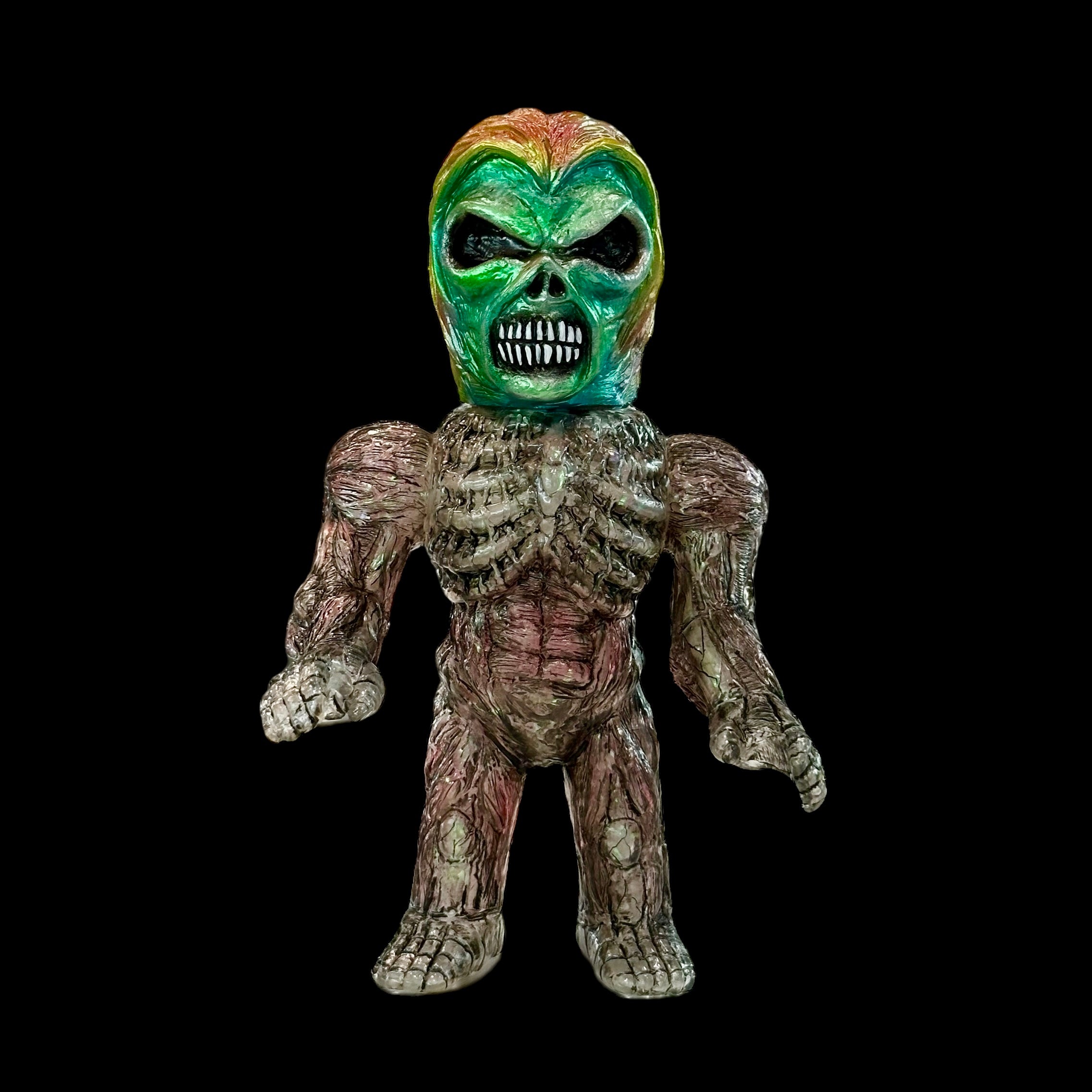 Marmit SKULL HEAD BUTT Dokuro Kaiju Skull Monster Gold