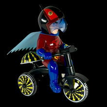 Load image into Gallery viewer, 5 1/2” Gacchaman on Tricycle by Kaiju One