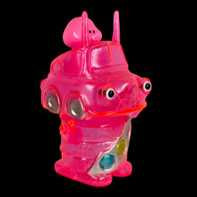Load image into Gallery viewer, 6” neon clear pink Robobanboi by Monstock!