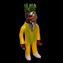 Load image into Gallery viewer, 7 1/2” Head swap x suit rose &amp; knife by Kimura Toy sofubi LA Modern Sofubi Market