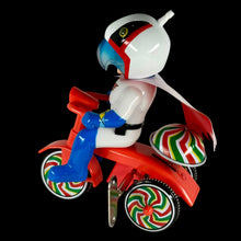 Load image into Gallery viewer, 5 1/2” Gacchaman on Tricycle by Kaiju One