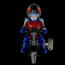 Load image into Gallery viewer, 5 1/2” Gacchaman on Tricycle by Kaiju One