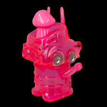 Load image into Gallery viewer, 6” neon clear pink Robobanboi by Monstock!