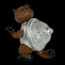 Load image into Gallery viewer, 5” Bunbuku Chagama Kaiju "Chagamar" @unplugworks Sofubi Made in Japan