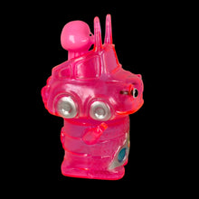 Load image into Gallery viewer, 6” neon clear pink Robobanboi by Monstock!