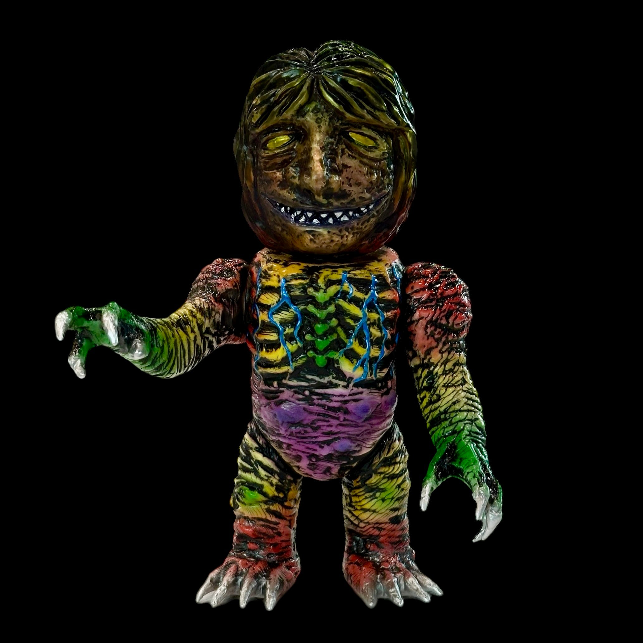 Skull Head Butt Mutant Johnny-X no.1 (clear head) – Monster Patrol Skull Head Butt Mutant Johnny-X no.1 (clear head) – Monster Patrol