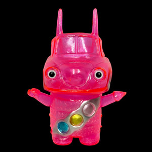 6” neon clear pink Robobanboi by Monstock!