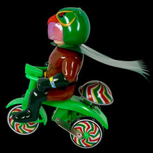Load image into Gallery viewer, 6” Gacchaman on Tricycle by Kaiju One