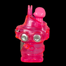 Load image into Gallery viewer, 6” neon clear pink Robobanboi by Monstock!