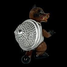 Load image into Gallery viewer, 5” Bunbuku Chagama Kaiju "Chagamar" @unplugworks Sofubi Made in Japan
