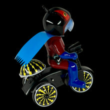Load image into Gallery viewer, 5 1/2” Gacchaman on Tricycle by Kaiju One