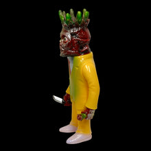Load image into Gallery viewer, 7 1/2” Head swap x suit rose &amp; knife by Kimura Toy sofubi LA Modern Sofubi Market