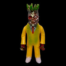 Load image into Gallery viewer, 7 1/2” Head swap x suit rose &amp; knife by Kimura Toy sofubi LA Modern Sofubi Market