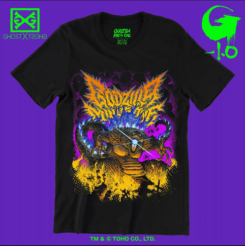 GhostxGhost Godzilla Minus One Metalcropolis T-Shirt