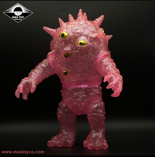 10” Eyezon Kaiju Eyezon Clear Pink Super Glitter Gold Eyes by Maxtoy