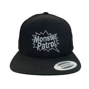 Monster Patrol Snapback Hat (Grey x Grey)