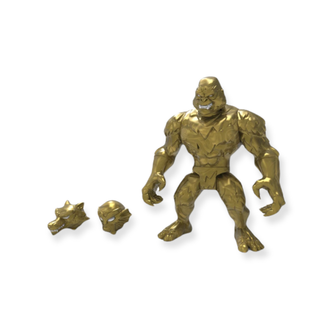 Mighty Maniax GOLDEN MONSTER EXCLUSIVE ACTION FIGURE