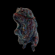 Load image into Gallery viewer, Zombie mad toad (brown eyes) by @Moucoyama