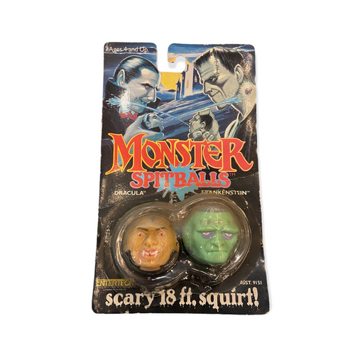 Monster spitballs (Dracula & Frankenstein) by entertech