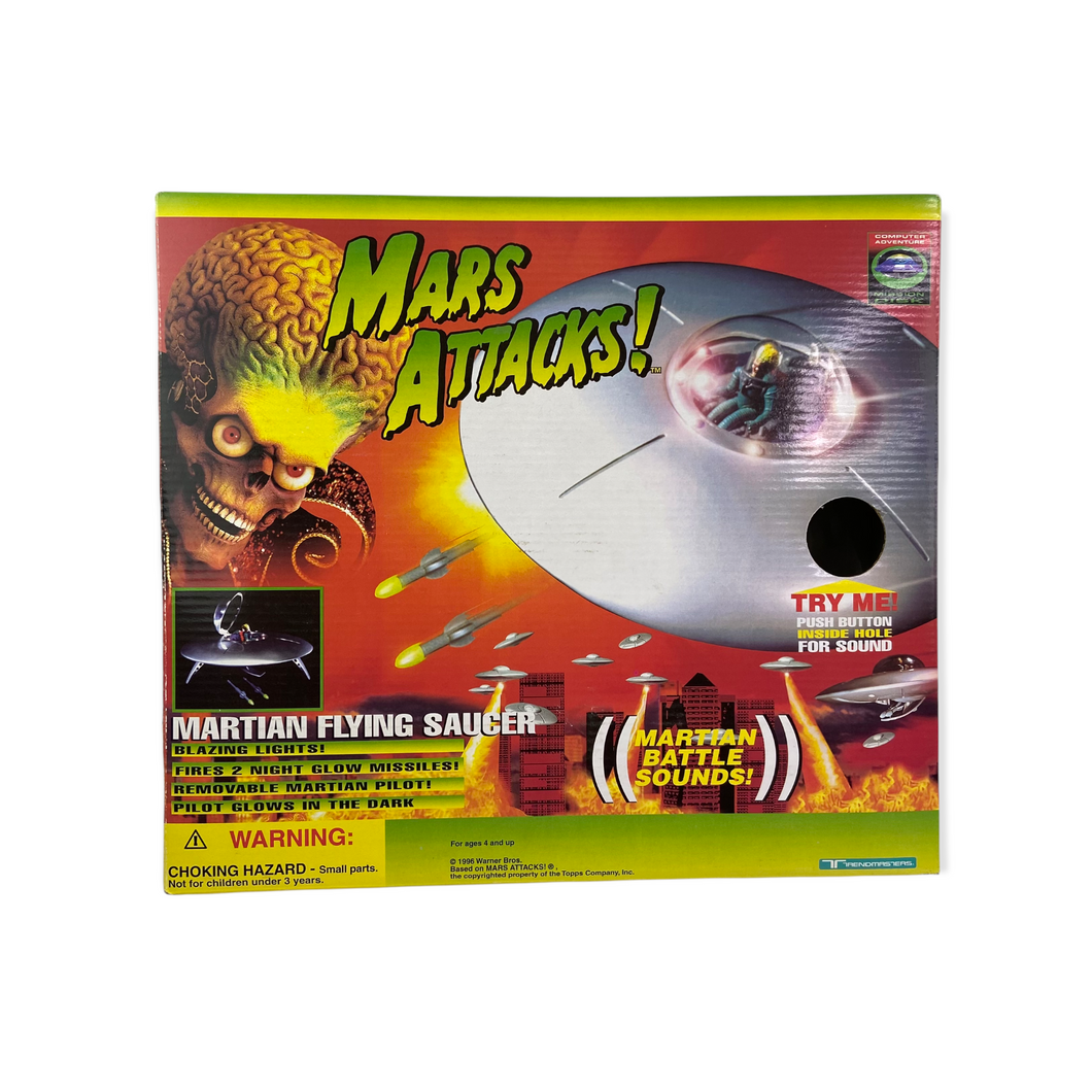 Mars Attack Martian Flying Saucer