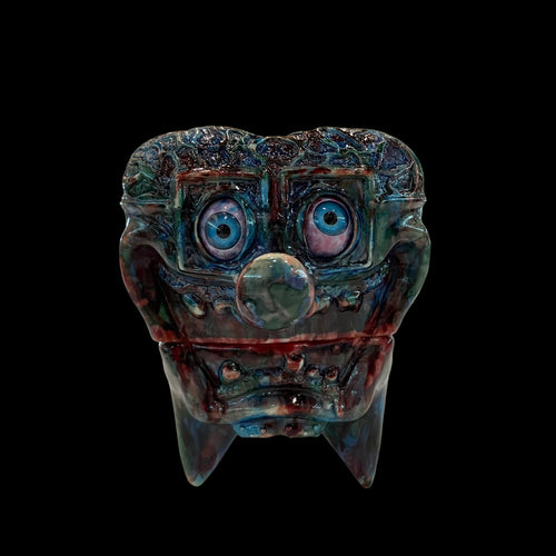 Zombie series tooth decay (blue eyes) by @moucoyama